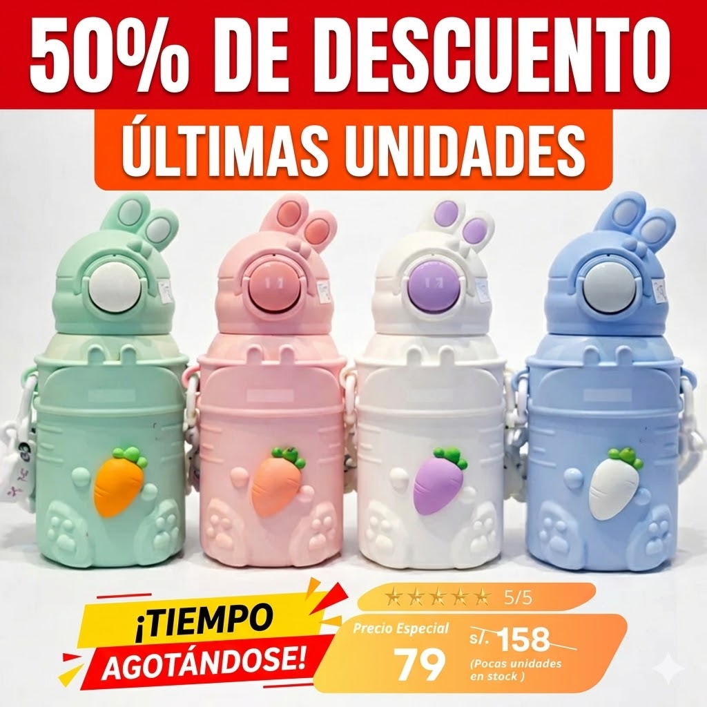 ¡50% de Descuento en el Termo Premium con Diseño Único y Seguro!