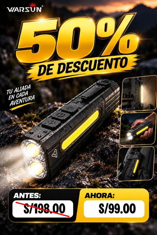 Linterna T9 Pro