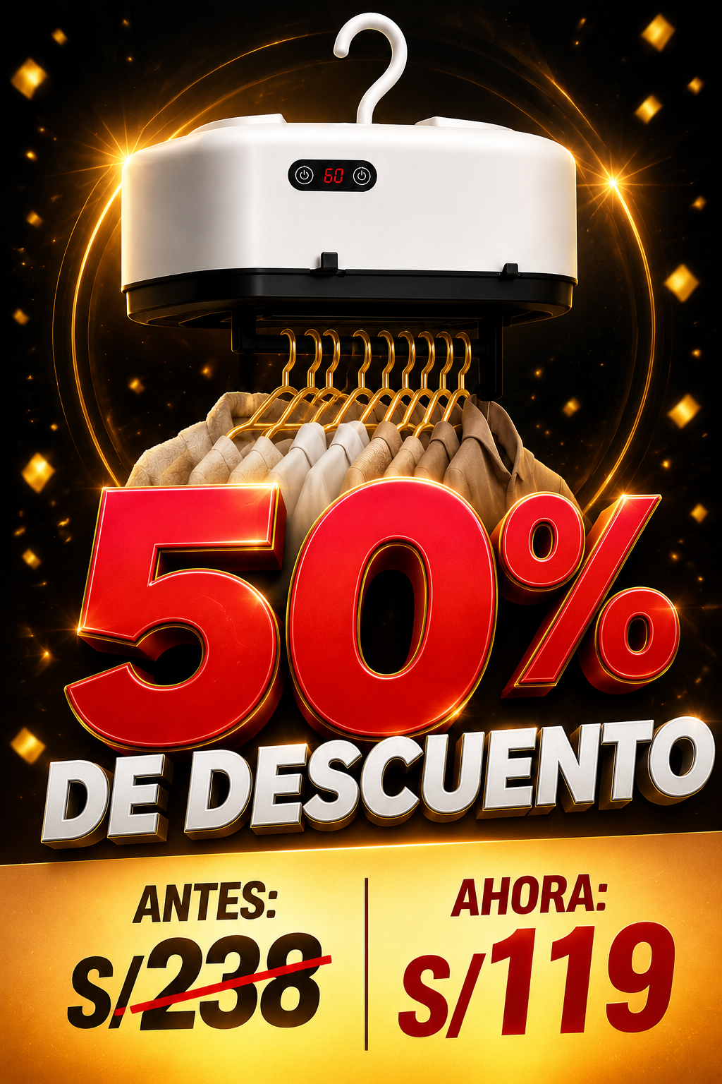 Secado Total - Ropa seca, lista en minutos