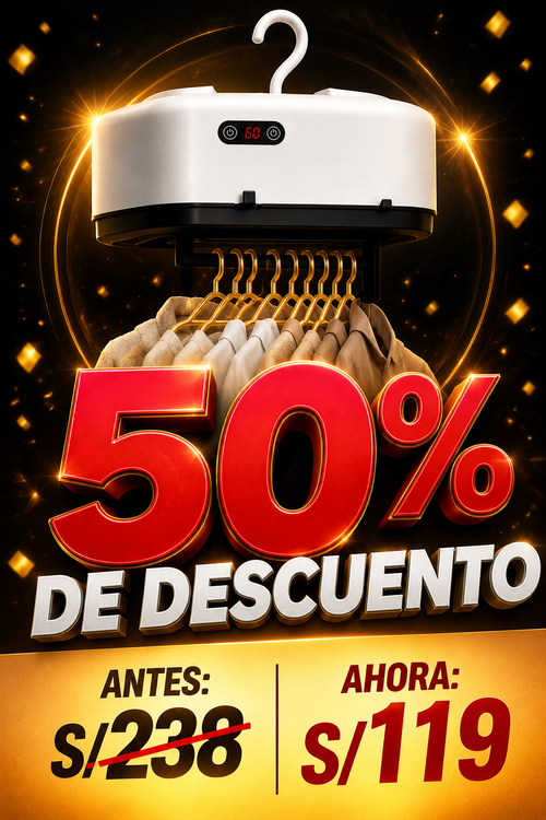 Secado Total - Ropa seca, lista en minutos