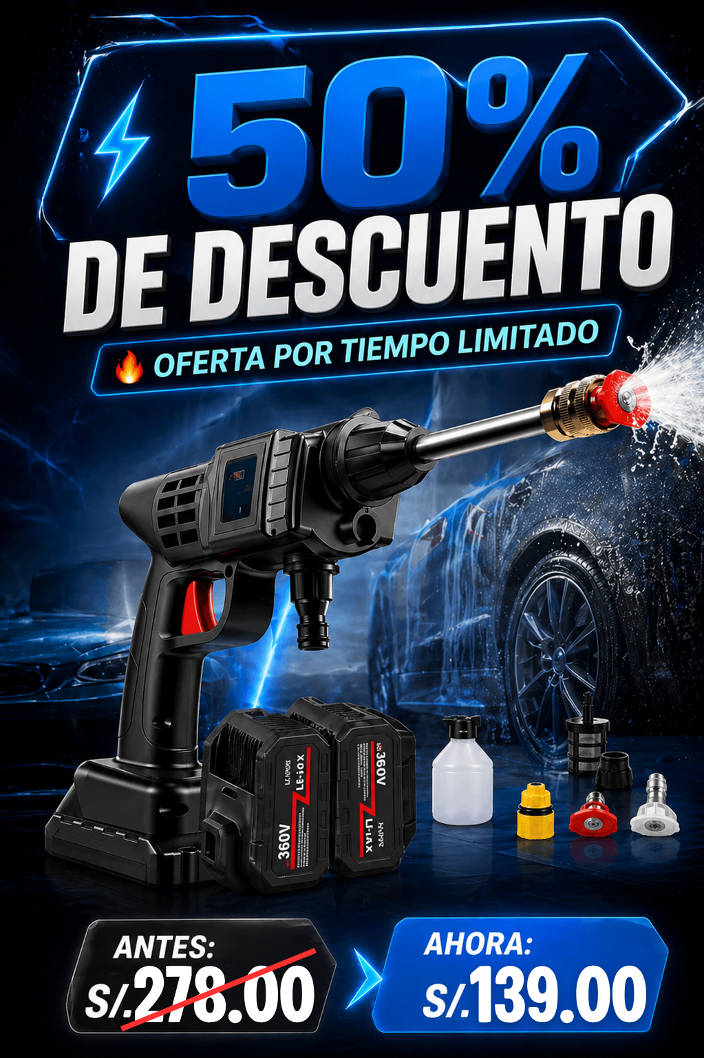 HIDROLAVADORA 320V